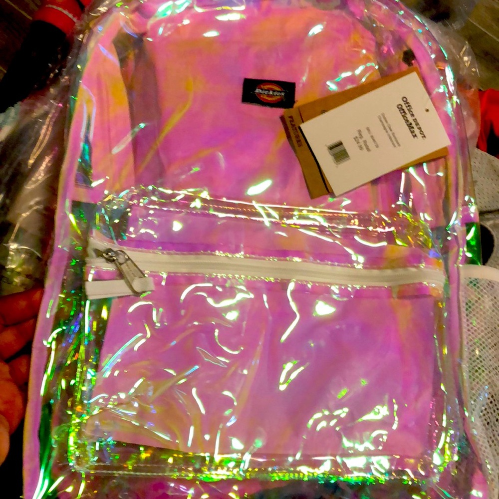 Clear book bags